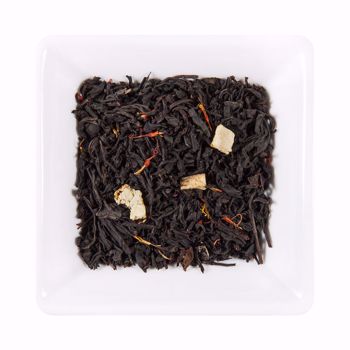 Afbeeldingen van Zwarte thee bloedsinaasappel 100 gr