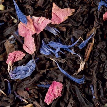 Afbeeldingen van Zwarte thee coquelicot gourmand 100 gr.