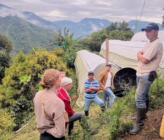 Op bezoek in Colombia