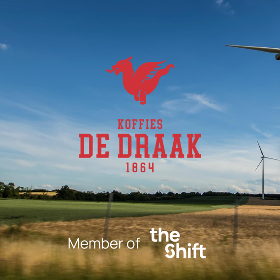 Koffies De Draak nu ook lid van The Shift