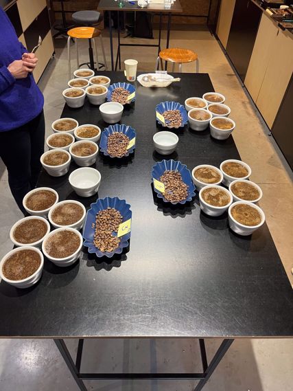 Koffie cupping training bij Coffee Lab Independent (CLI)